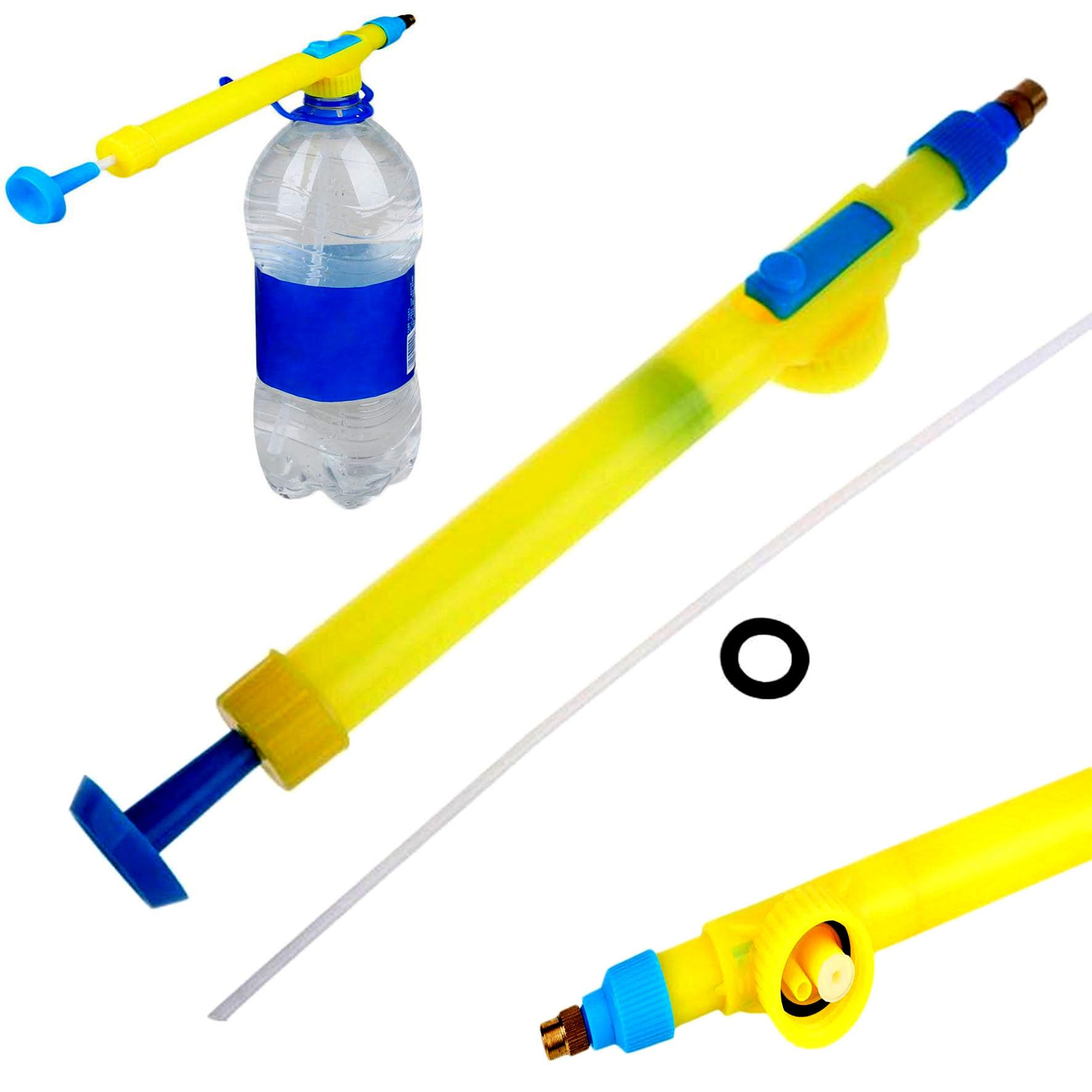 Adjustable High Pressure Garden Pump Bottle Spray Gun for Plants Garden Water Pesticide Car Wash Brass Nozzle Sprayer Pack of 1-image-47