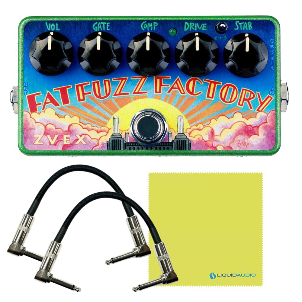 Amazon.com: ZVEX Fat Fuzz Factory Vexter VFFF Effect Pedal Bundle 