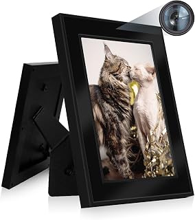 Hidden Photo Frame Camera HD 1080P Spy Camera Secret Nanny Cam with Motion Detection Loop Recording Indoor Surveillance Camera, No WiFi Function