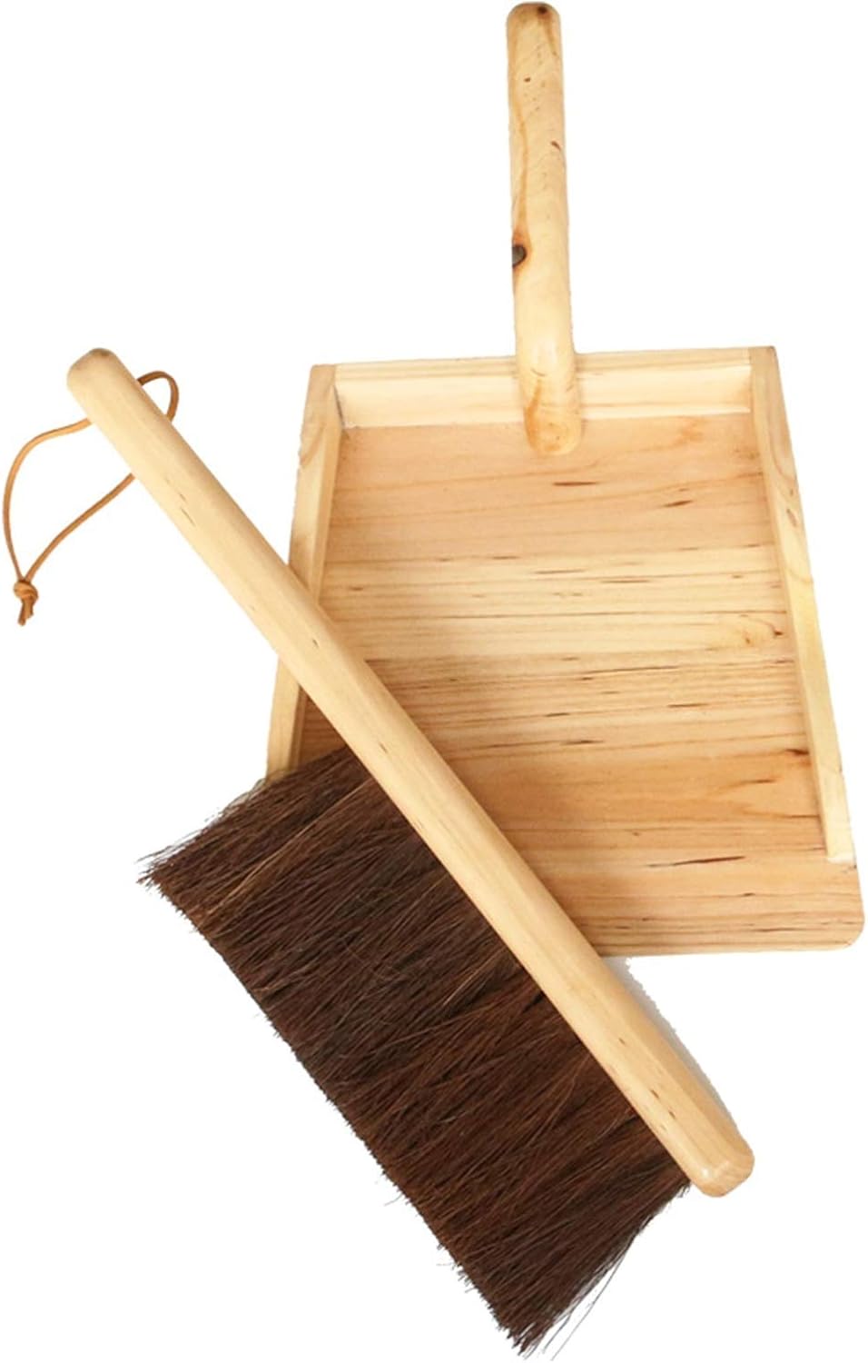 Dusters Natural Brown Silk Hand Broom Multifunctional Cleaning Brush Handheld Comfort Grip