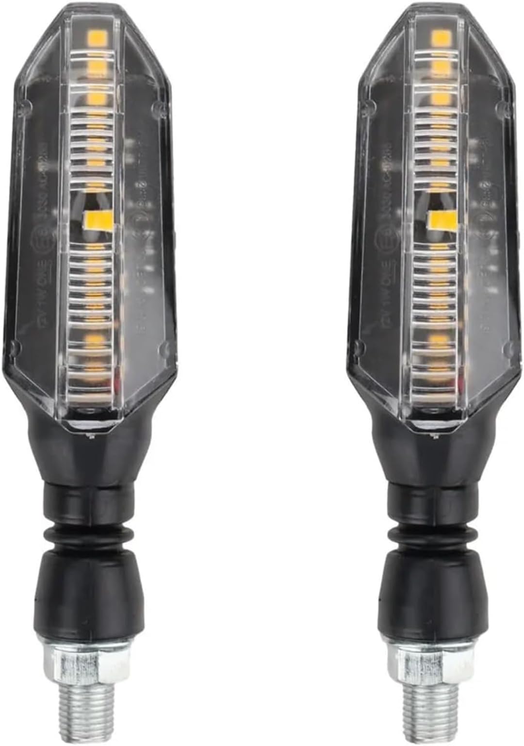 Generic Mini uniwersalne wskaźniki Dla Honda Dla Yamaha Motocyklowe kierunkowskazy LED Bursztynowa lampa kierunkowskazu Moto Migające tylne światła