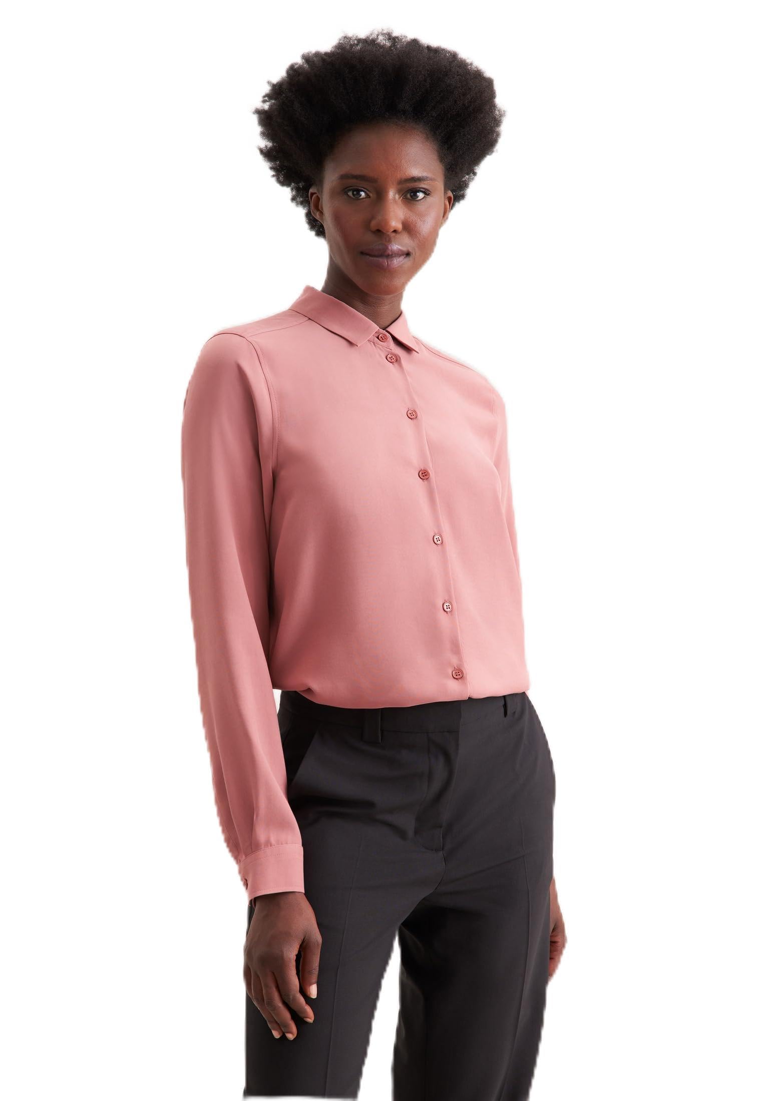 Seidensticker Bluzka Kobiety Regular Fit Langarm Bluse