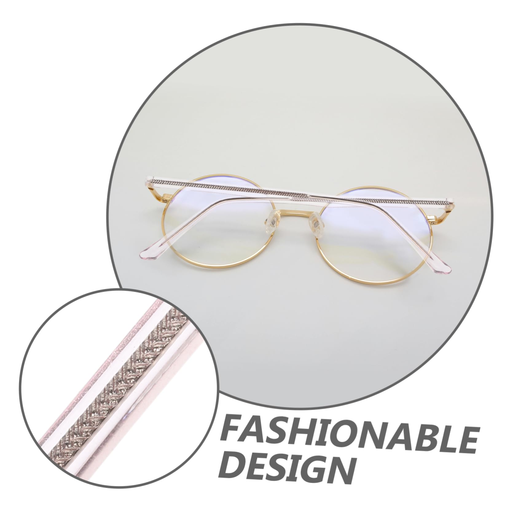 FOMIYES 5 Paare Brillenzubehör Ersatzbrille Bügel Sonnenbrillenbügel Aus Metall Austausch Des Brillenbügels Armbeine Aus Metall Brillenarme Brille Metallbeine Rosa Titanlegierung