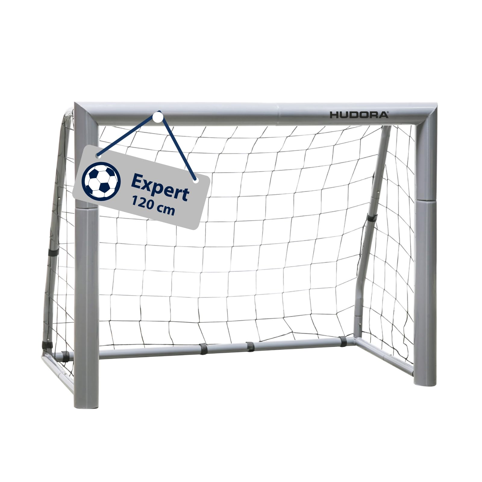 HUDORA Fußballtor Expert – Großes Outdoor-Fußballtor für Kinder & Erwachsene