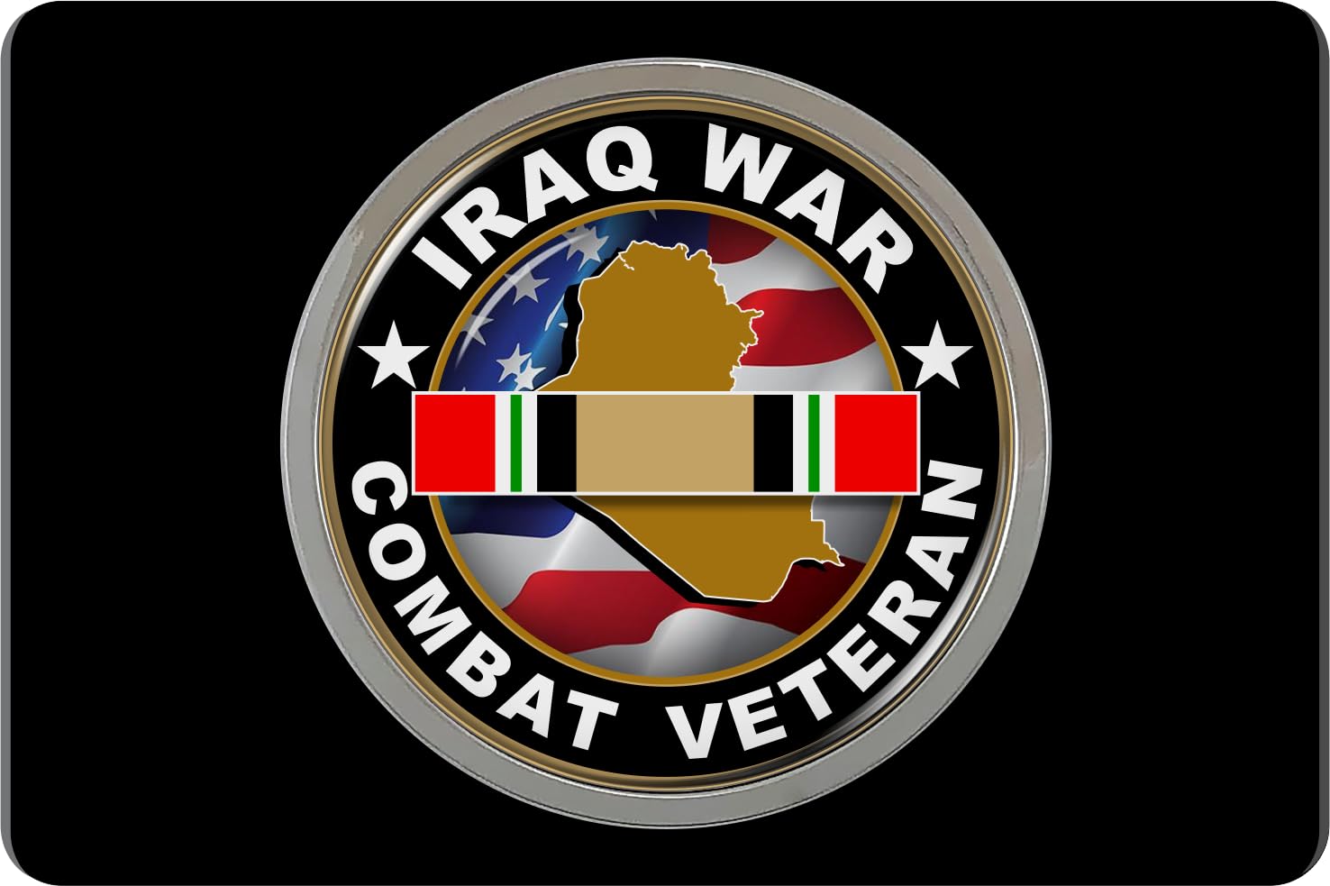 Veteranos - Cubierta de enganche de remolque/remolque de metal con emblema - 10 VAR - Imagen 49 de 65