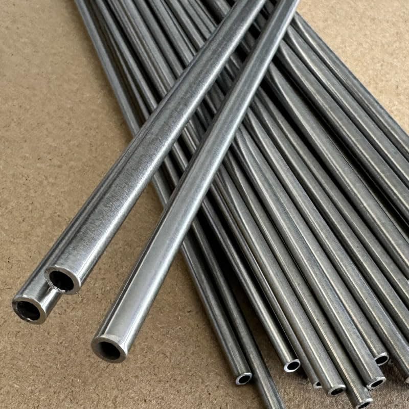 1PC 304 Stainless Steel Capillary ODxID 4x3.7 4x3.5 4x3 4x2.6 4x2.2 4x2 4x1.6mm Small Caliber Tube Pipe For Industrial Instruments(50CM X2PCS_OD4 ID3.7)