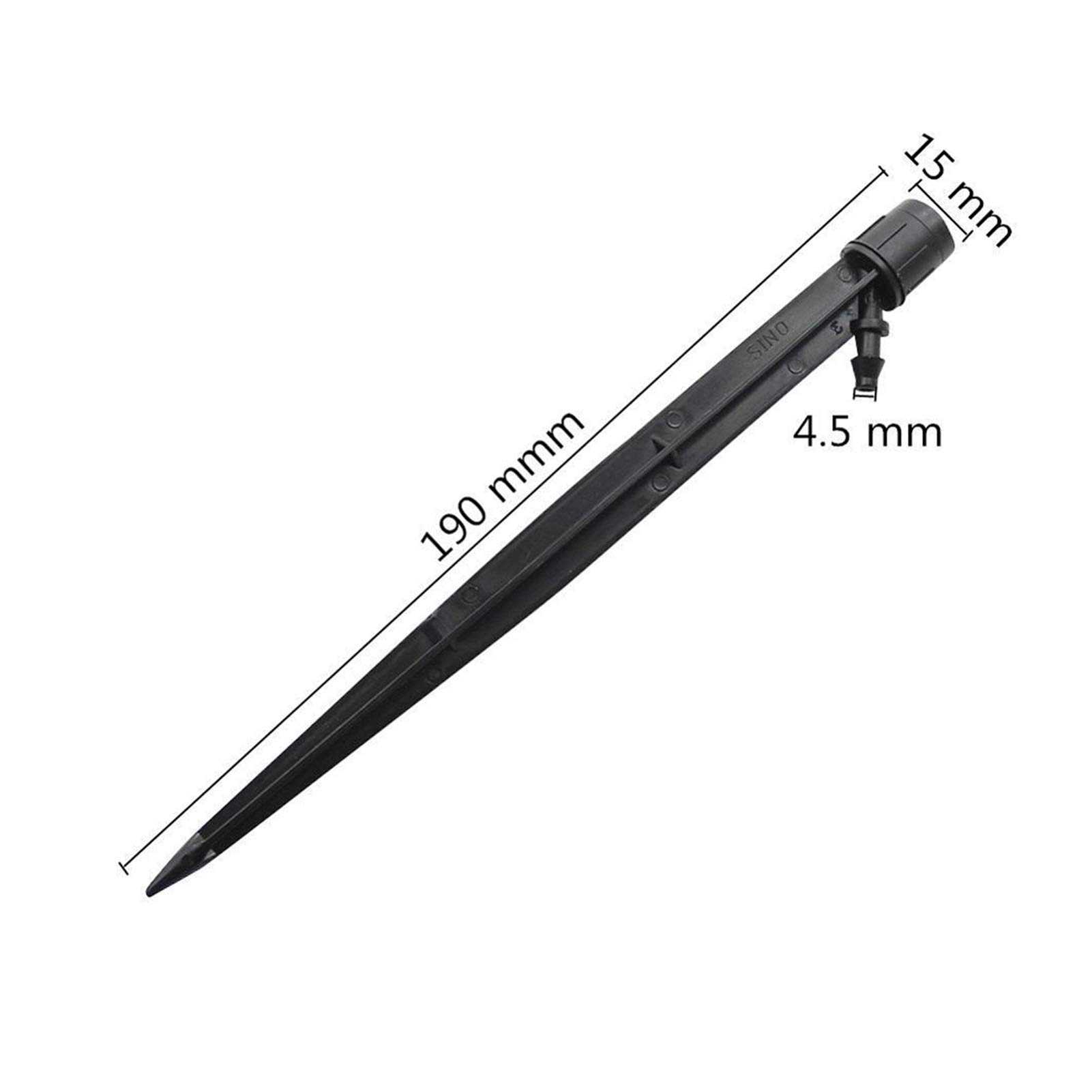 Arrosage des Plantes en Pot Capsules d'arrosage SP 200pcs 19cm Diffusion omnidirectionnelle Ajustable Spike Spike Sprinkler Yongquan Fontaine Buse Buszle Jardin Outil d'irrigation agricole