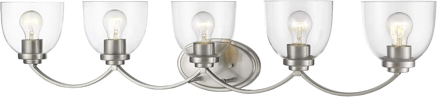 Z-Lite 460-5V-BN 5 Light Vanity, Brushed Nickel