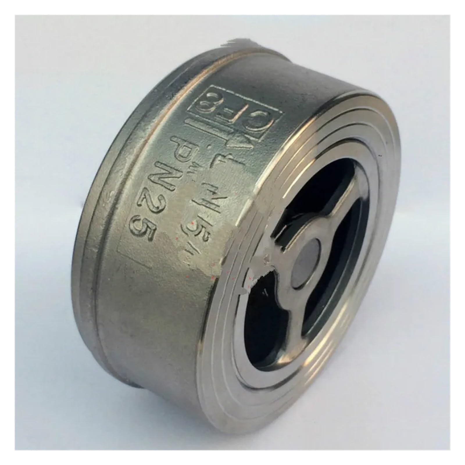 DN15-DN50 Stainless Steel Wafer Check Valve Non-Return Spring Lifting Type One Way SS304(DN40)