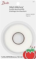 Vista 13 de Dritz 226 Stitch Witchery, peso ultraligero, 5/8 pulgadas x 20 yardas, color blanco
