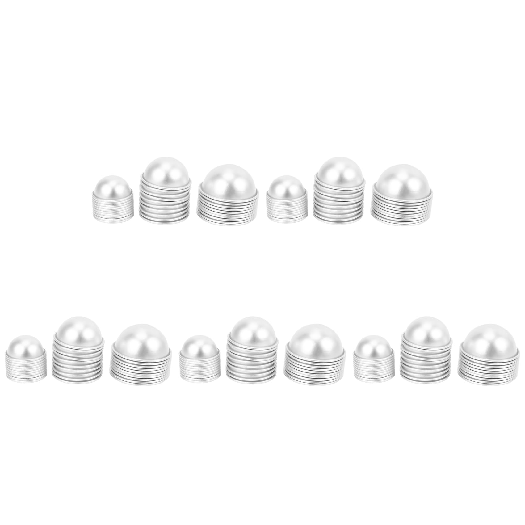 150-teiliges Formen-Set, 3 Größen, Formen und Badepresse für Bastelbedarf
