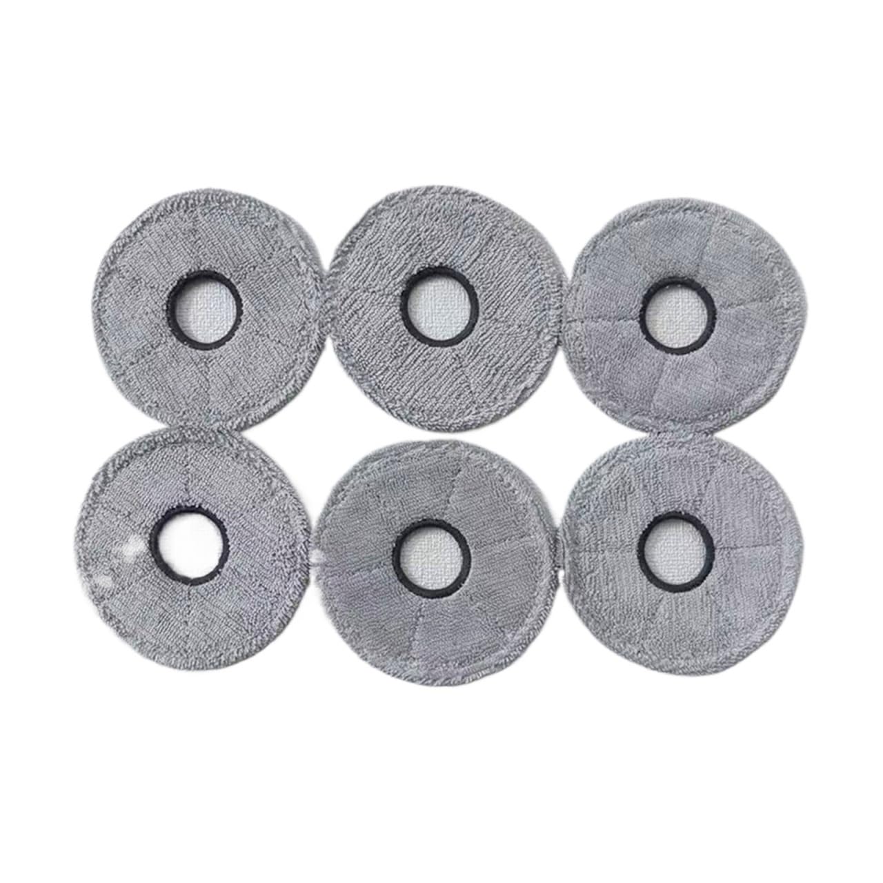 Replacement Mop Pads，Compatible For Mijia，Compatible For Omni，1s/2s/D103CN & Compatible For Dreame，X50/X40/X20+ Vacuum Cleaners(6pcs b)