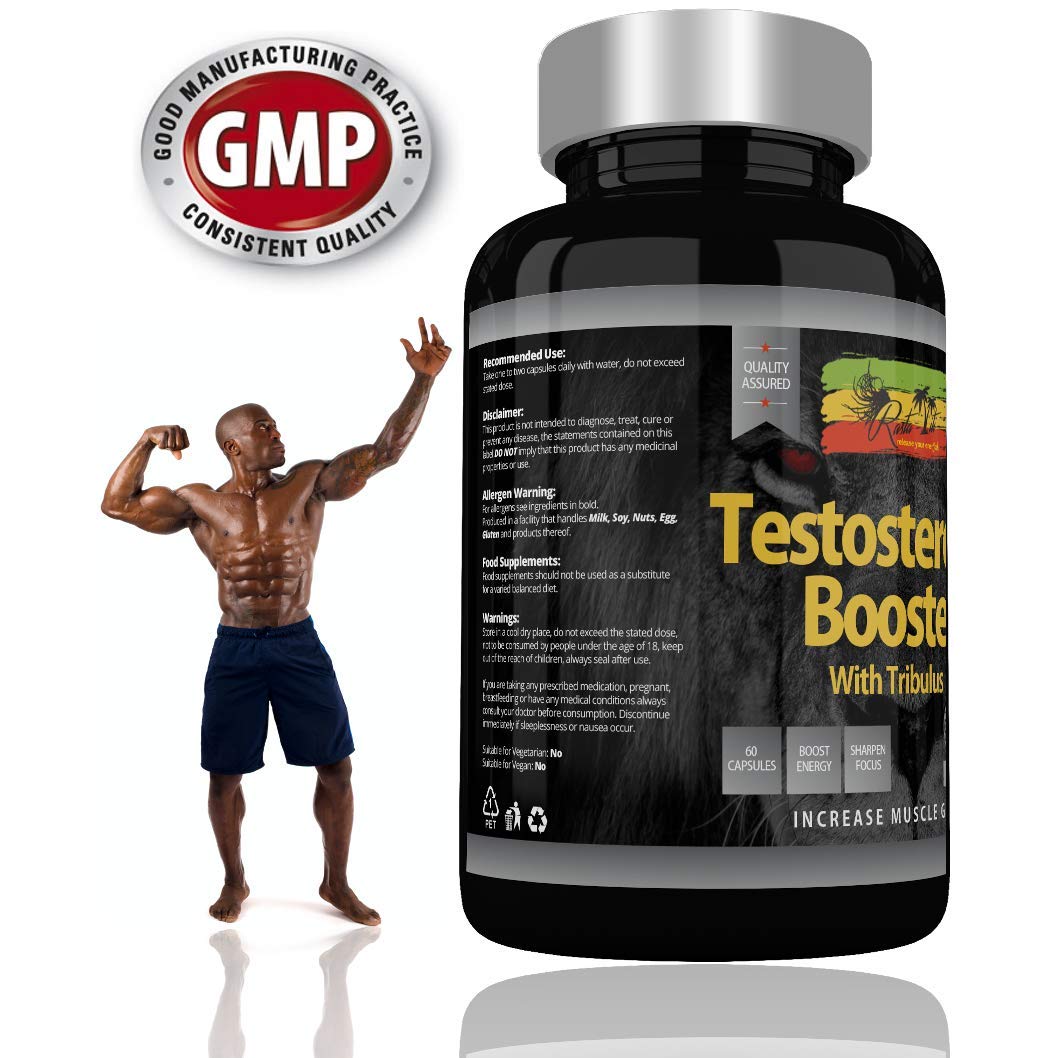 Testosterone Support Supplement for Men High Strength with Tribulus