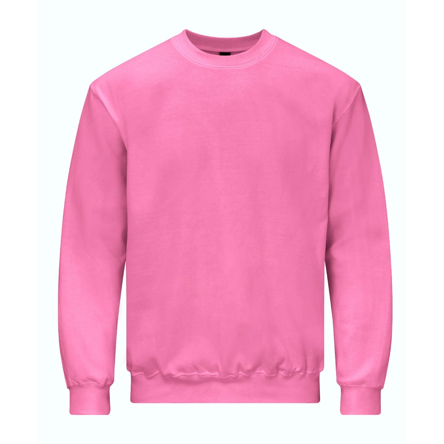 Gildan Unisex Adult Softstyle Fleece Midweight Sweatshirt (XL) (Pink Lemonade)