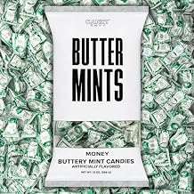Candy Envy - Money Buttermints - 13 oz. Bag - Approximately 100 Individually Wrapped Mints