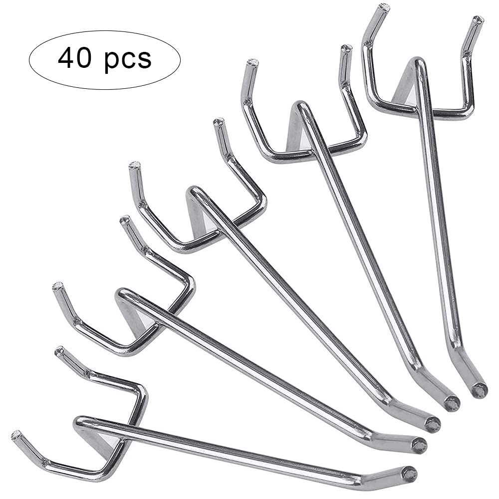 Gancio Nylon Per Pannello Forato Diritto Lungo Mm.40 | Sipa - 10