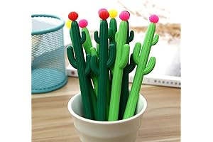 30-Pack Cactus Gel Pens for School Classroom Incentive Motivation