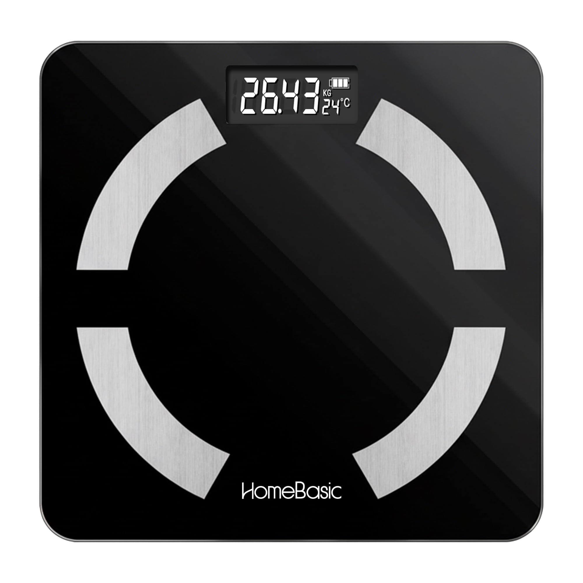 HOMEBASIC Digital Weight Machine for Body Weight| Weighing Scale with Toughened Glass| 180kg Capacity, 4 Unit Modes, 0.1g High Accuracy, Step-On Feature, Auto On/Off, LCD Display, Temperature-image-36