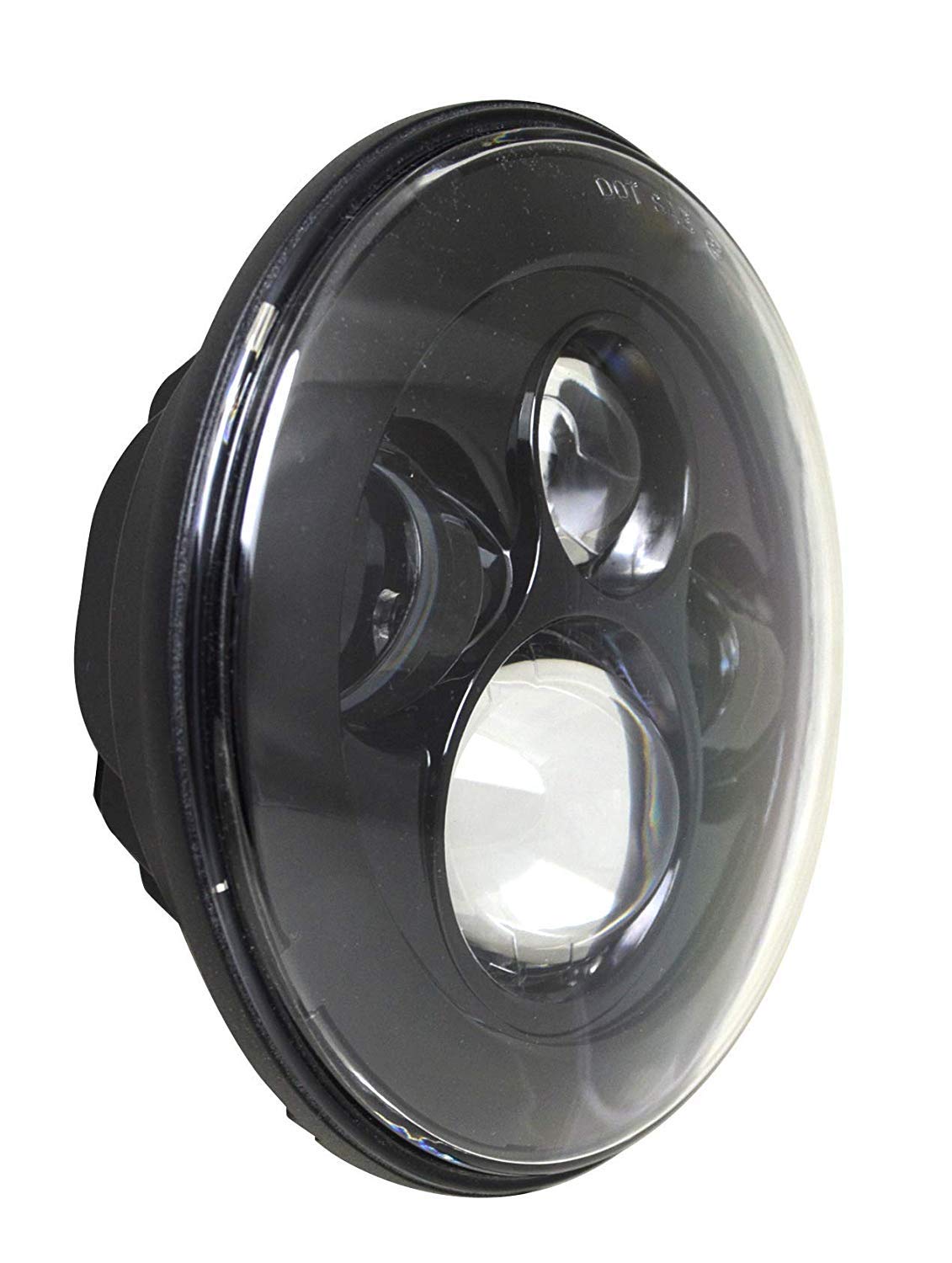 SXMA 2PCS 7 '' 45W Ronde Phare LED Blanc Phares LED Phares pour Jee p Wrangler JK / TJ / LJ / CJ Moto