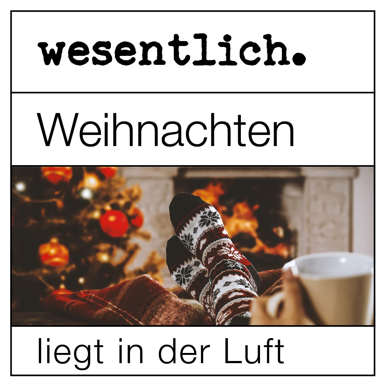 Weihnachtlich - 8er Set ätherische Öle von wesentlich. (8x10ml)