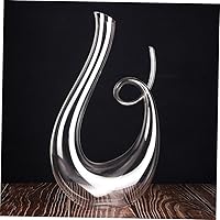 Vista 4 de Decantador Escargot Accesorios para gafas Botellas de agua transparentes Bar Decantador de vino Decantador de whisky de cristal Cubo de hielo