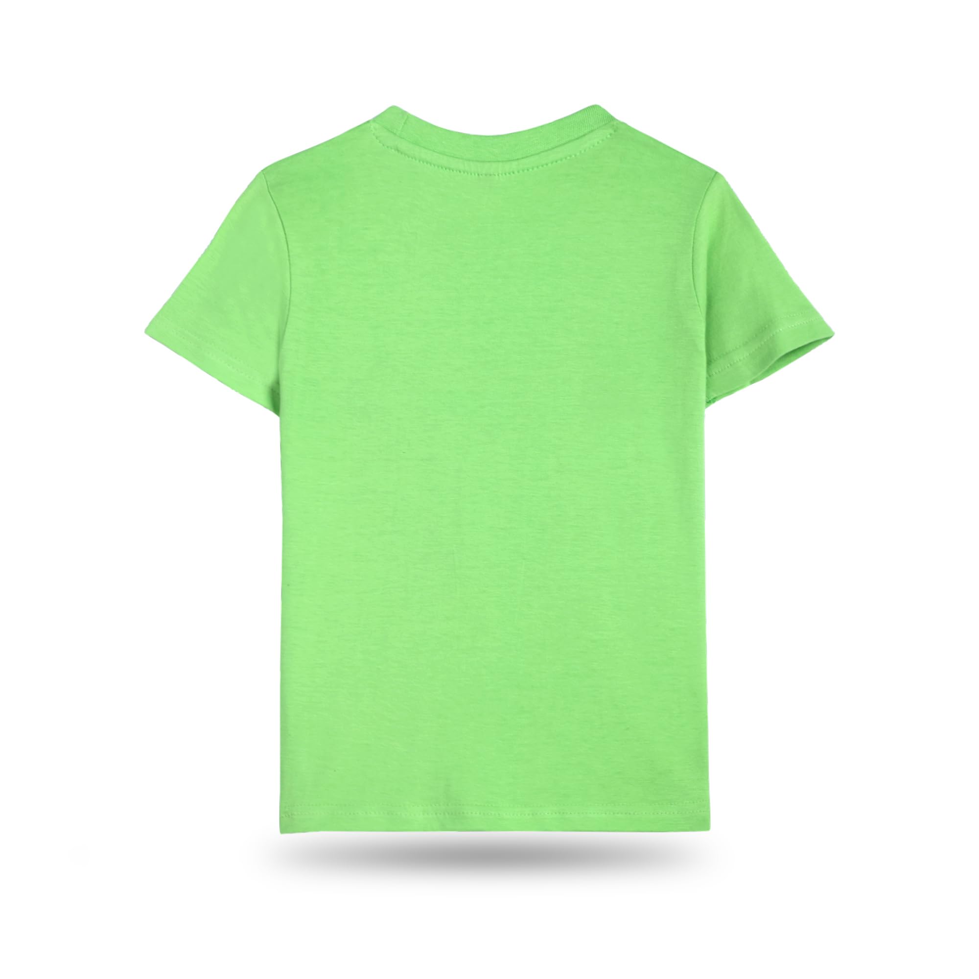 T2F Juego de 5 camisetas de algodón para niño | Tejido de algodón suave transpirable | Manga media y cuello redondo | Traje de ropa casual | Ropa infantil
