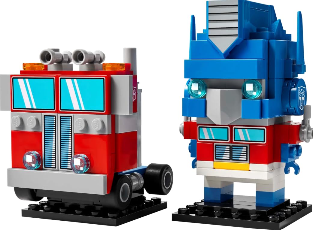 LEGO Transformers Brickheadz Optimus Prime Robot & Vehicle - 40803-image-39