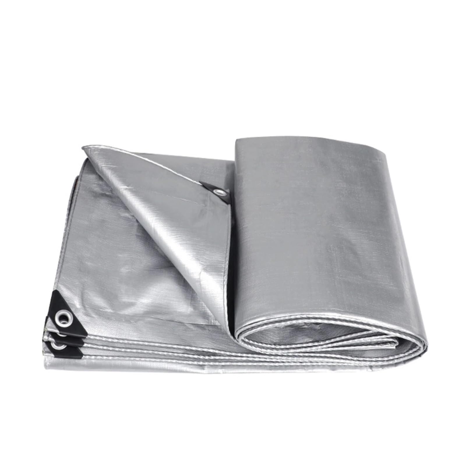 Truck Sunshade Cloth Double Silver Thickened Waterproof Outdoor Rainproof Sunscreen Cloth Shed Cloth(4mx5m)