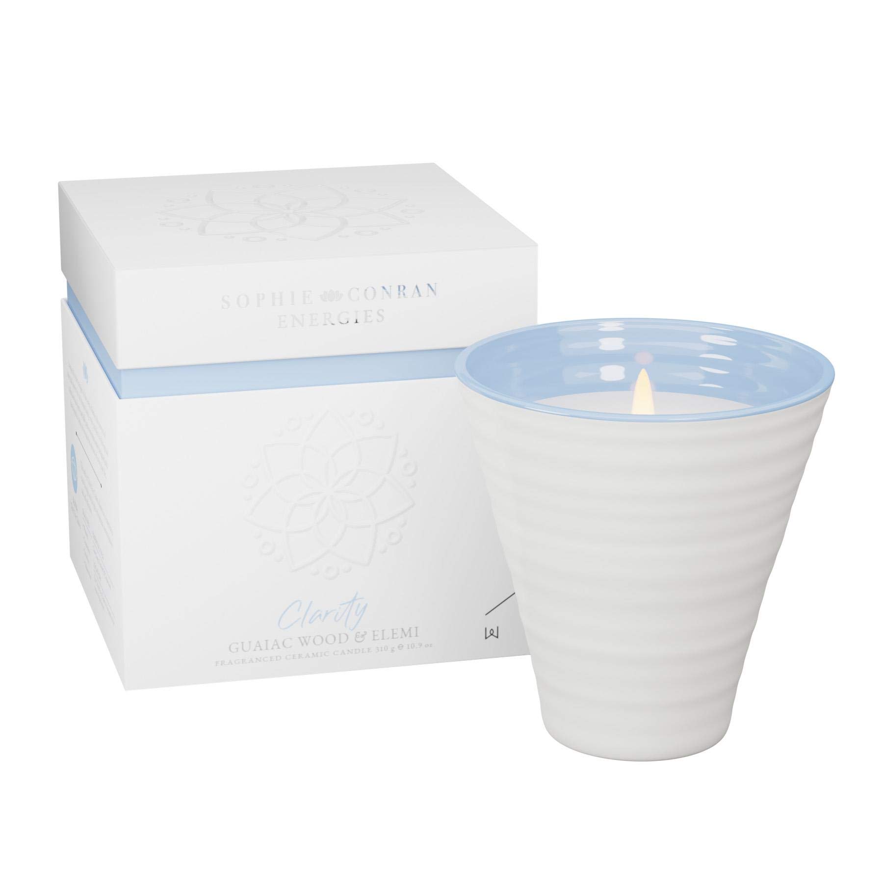 Sophie Conran Candle, White/Dark Blue, One Size