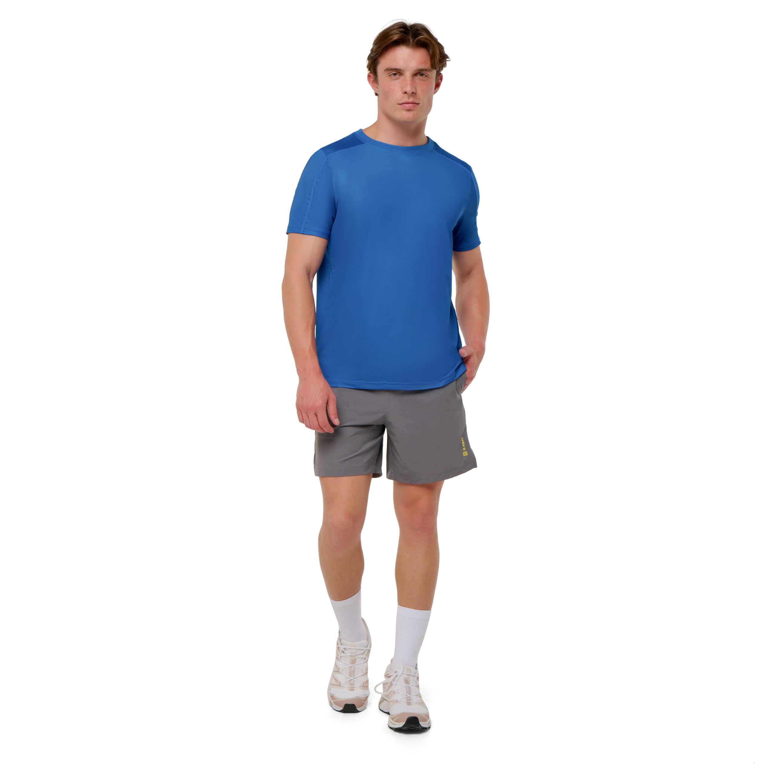 G-HEAT – T-Shirt Sport Homme Rafraîchissant | Effet Fraîcheur Continue | Anti-UV UPF50+ | Idéal Sport et Activités Outdoor