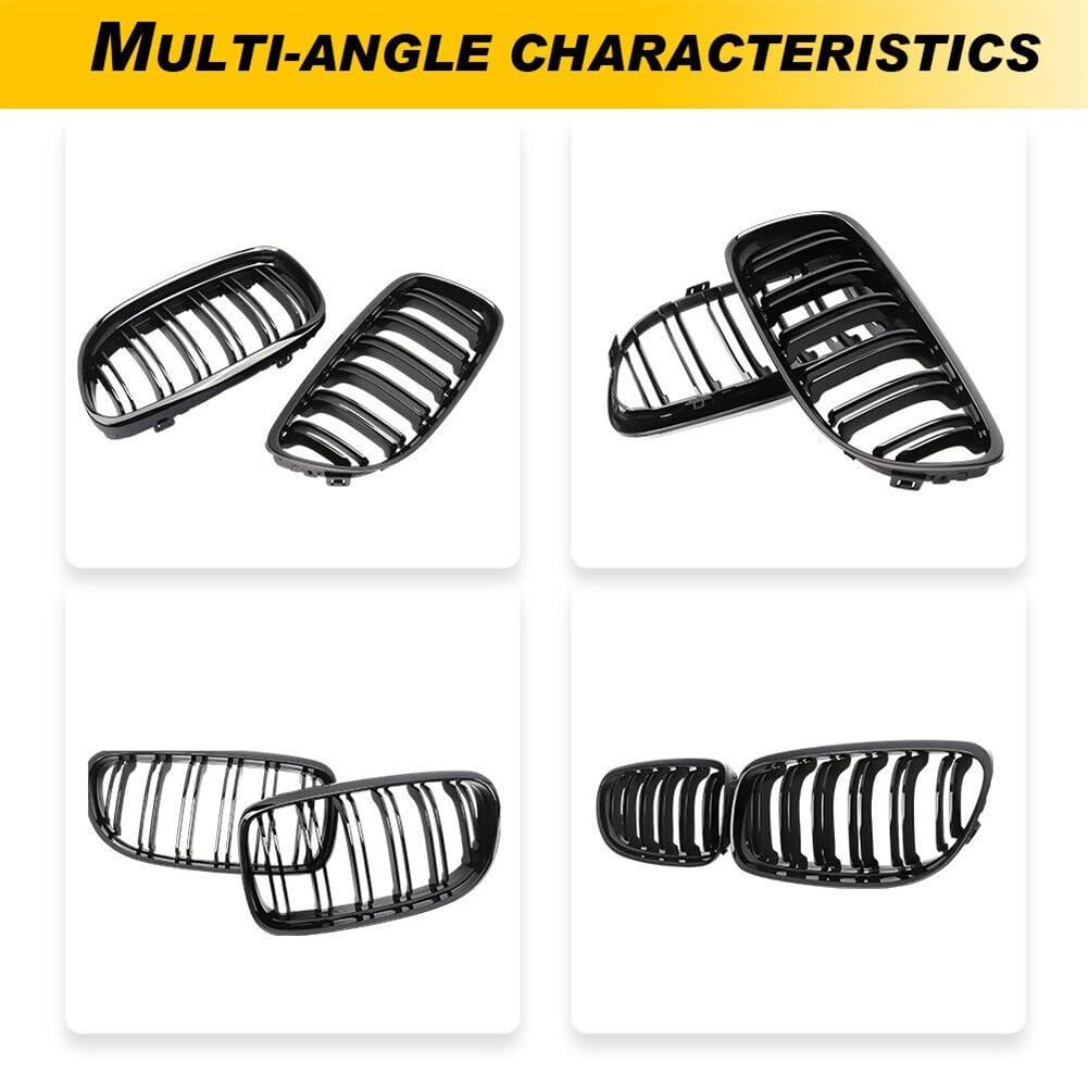 Amazon.com: Studyset 2Pcs Engine Intake Grille Front Kidney Grille 
