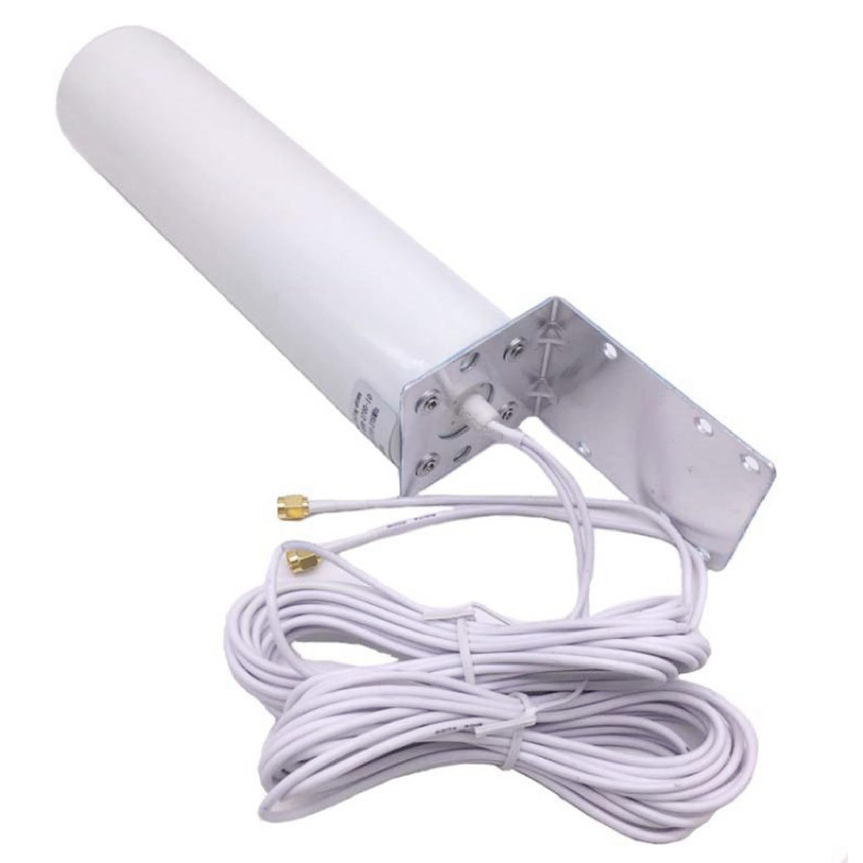 4X Antenne Externe 4G LTE Antenne Externe SMA 3G 4G Antenne ExtéRieure 10-12DBi avec Double Connecteur SMA pour Modem Routeur 4G