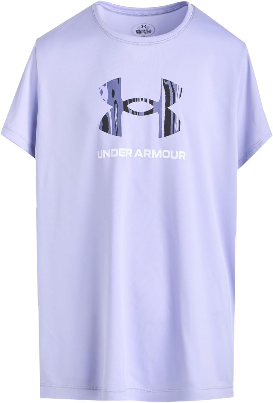 Under Armour Girls' Tech Print Fill Graphic Short Sleeve Crew