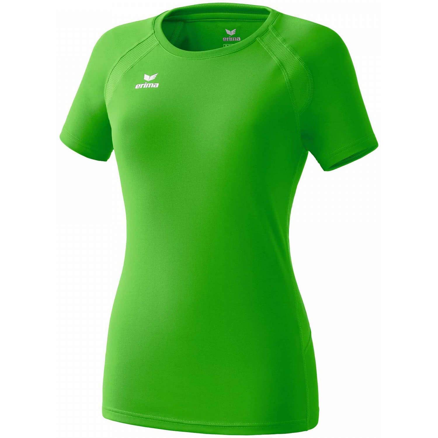 Erima Women's Performance T-shirt, Green (Vert), 10 (Manufacturer Size: 40)