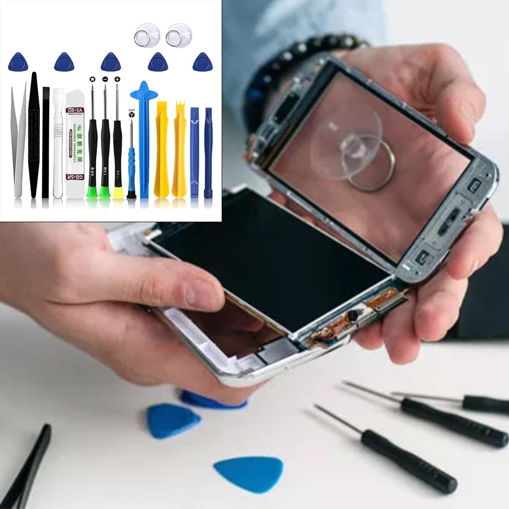 Professional Screwdrivers Opening Pry Tool Repair Kit with Metal Spudger for Cellphone Apple-Phone Laptops Tablets Pentalobe Screwdrivers