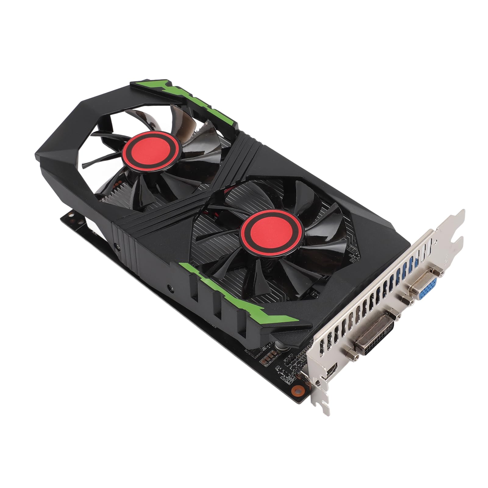 GTX750TI 4GB Karta Graficzna, GDDR5 128 -bit GPU, 2 Fan Fan PCIE 2.0 16X Karta Graficzna Komputerowa z HDMI, DVI, VGA