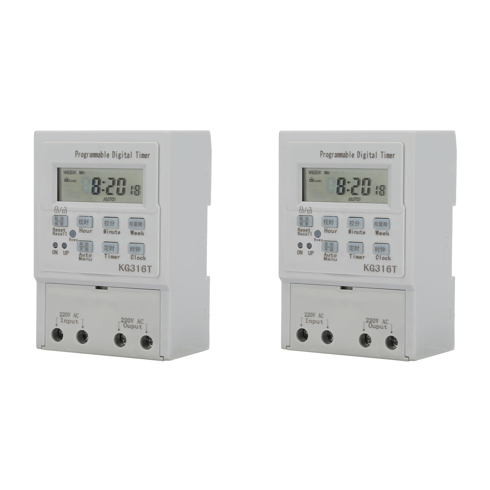 Minuterie numérique 220V 30A programmable pour réduire votre consommation électrique