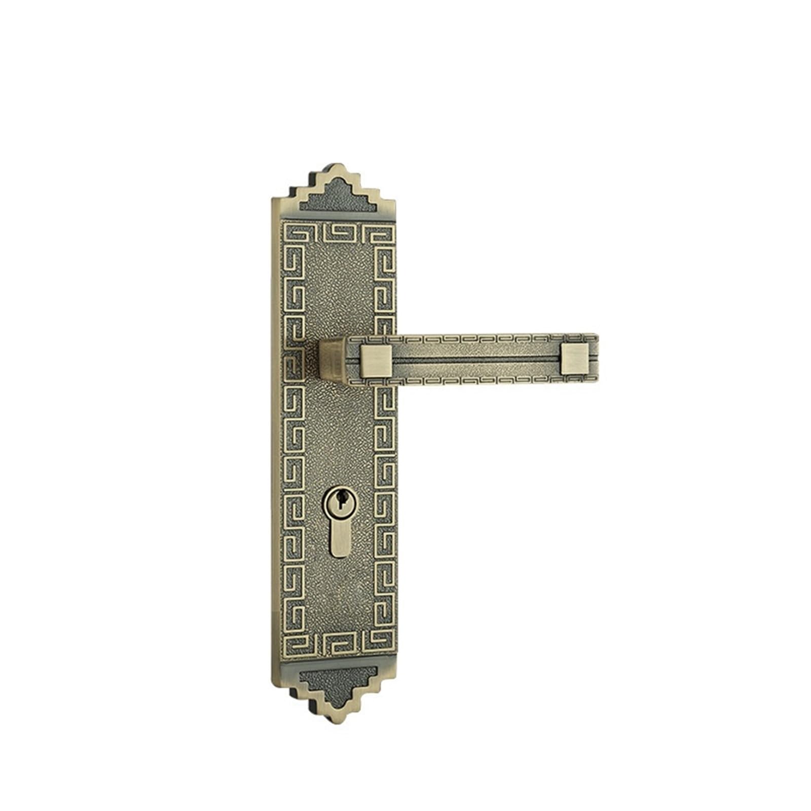 Aepqbgqj One Color Pure Copper Chinese Style Door Lock Silent Bedroom Interior