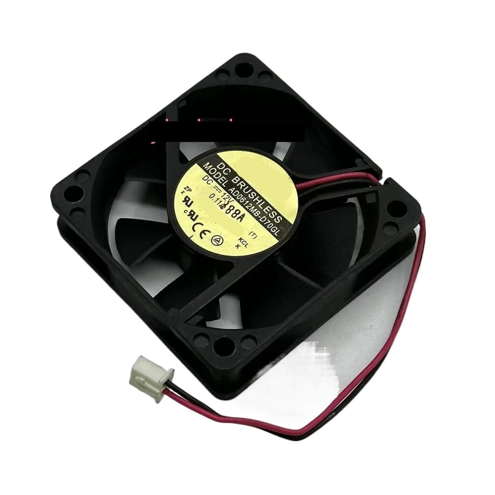 UITGVDQAT AD0612MB-D70GL Server Cooling Fan DC 12V 0.11A 60x60x15mm 2-Wire