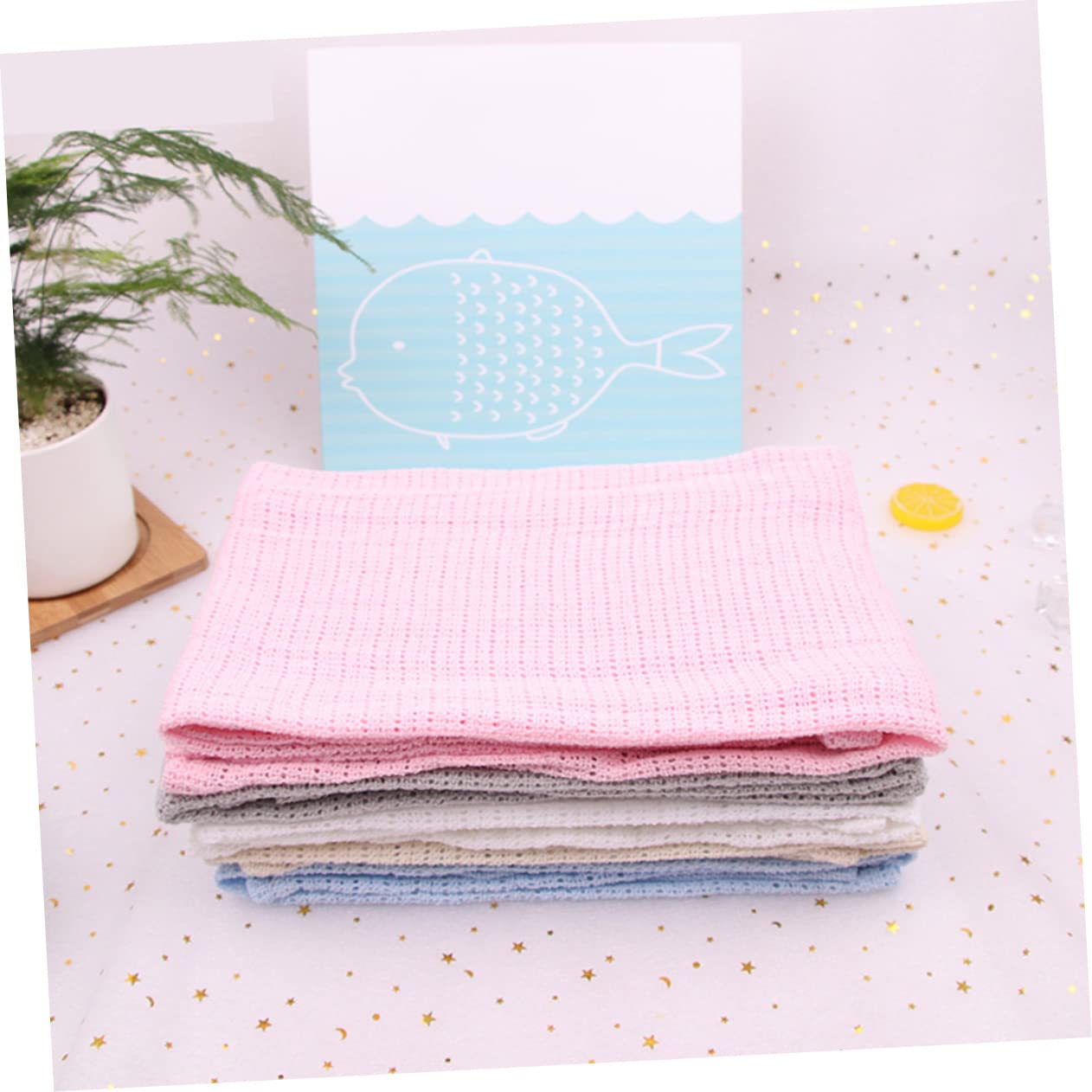 SUPVOX 3pezzi Coperta in Per Ragazzo Coperta Per Ragazzo Coperte Per Per Maschietti e Femminucce Adatte Per Passeggino e Culla