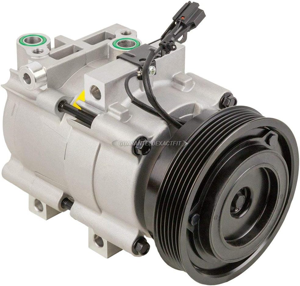 A/C Kit w/AC Compressor Condenser & Drier For Hyundai Santa Fe 2.7L V6 2001 2002 2003 2004 2005 2006 - BuyAutoParts 60-82478R6 New