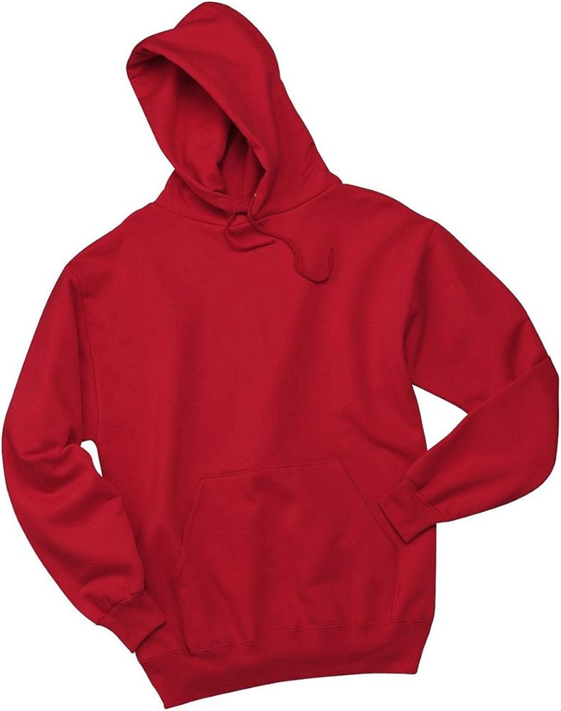 Jerzees Adult NuBlend® Hooded Pullover Sweatshirt - True Red - 3XL