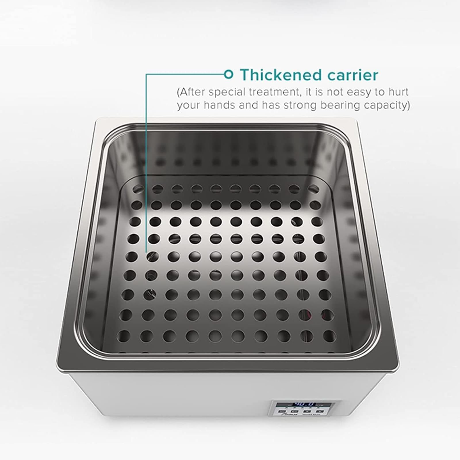baño María De Laboratorio De 300 W, Calentador De Tanque De Agua De Temperatura Constante De 3 L con Pantalla Digital, Temperatura Máxima 100 ℃/Rango De Tiempo: 0-8 H, para Enseñanza