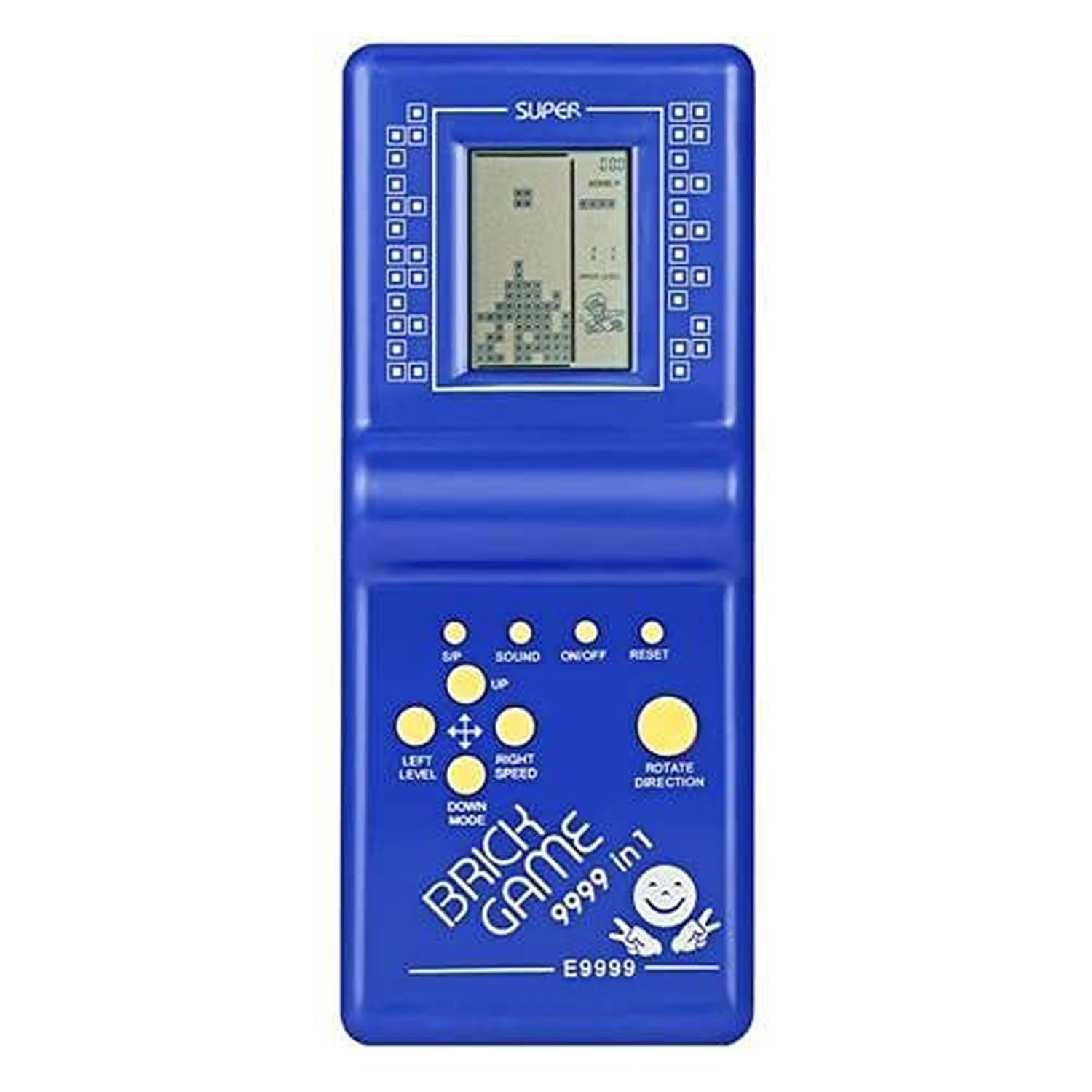 Multicolor Handheld Brick Game 9999-In-1 Video Game Toy for Kids, Boys and Girls.-image-46