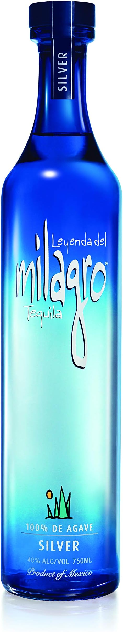 Milagro Tequila Silver, 750 mL, 80 Proof