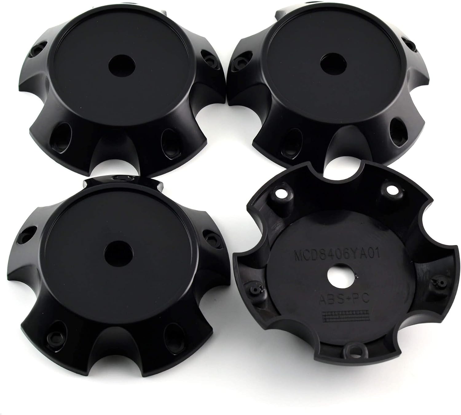 127mm Wheel Center caps | 4 Pack Black Center Cover Replacement