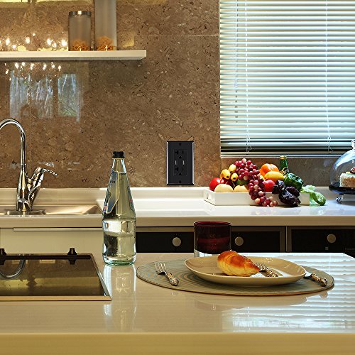 Webang Wall Electrical Outlet With 5V/4.8A Dual High Speed Usb Charger, 20A Tamper-Resistant Receptacle Outlet Black 2 Pack #TOP6