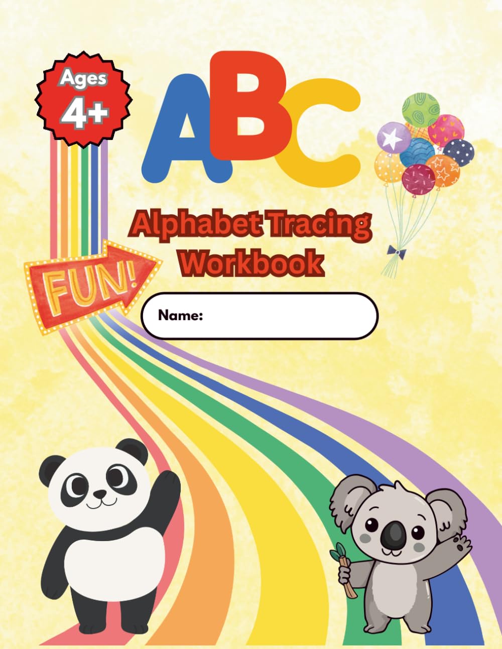 ABC Alphabet Tracing Workbook