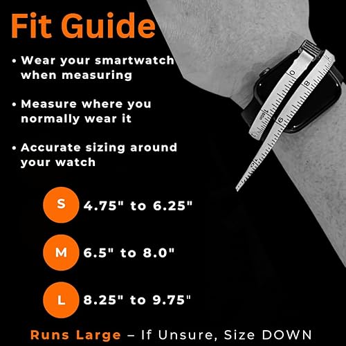 Miniatura 5 de Impact Band Correa de protección para reloj inteligente con D3O  a prueba de golpes y resistente a los impactos y protector de pantallafunda