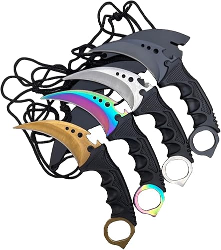 Cuchillo de hoja fija, multiherramienta con mango de plástico de acero inoxidable, cuchillo de supervivencia para campamento al aire libre, con